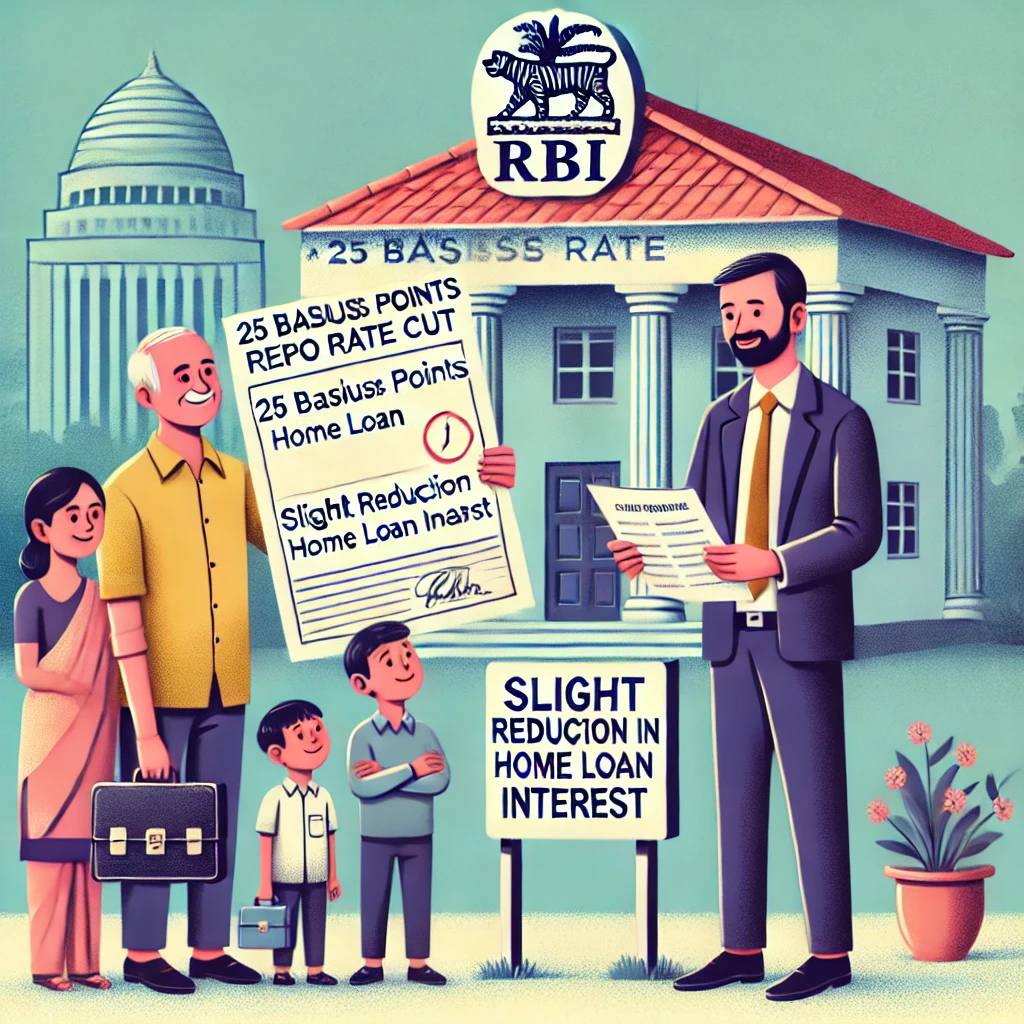 Impact of a 25 Basis Points Repo Rate Cut on Government Employees and Middle-Class Home Loan Borrowers