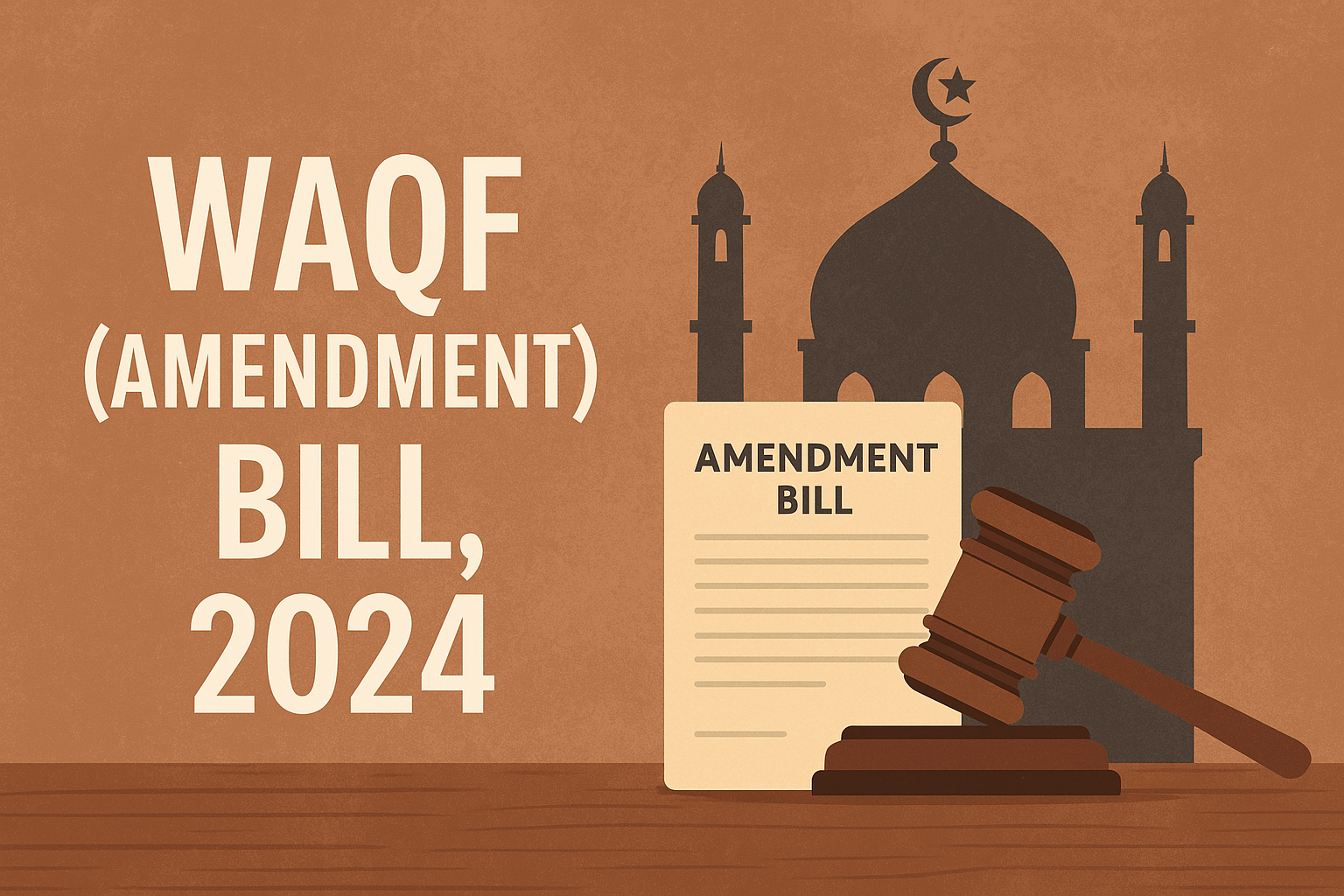 Waqf Board Amendment Bill 2024 – Key Provisions, Implications & Controversies