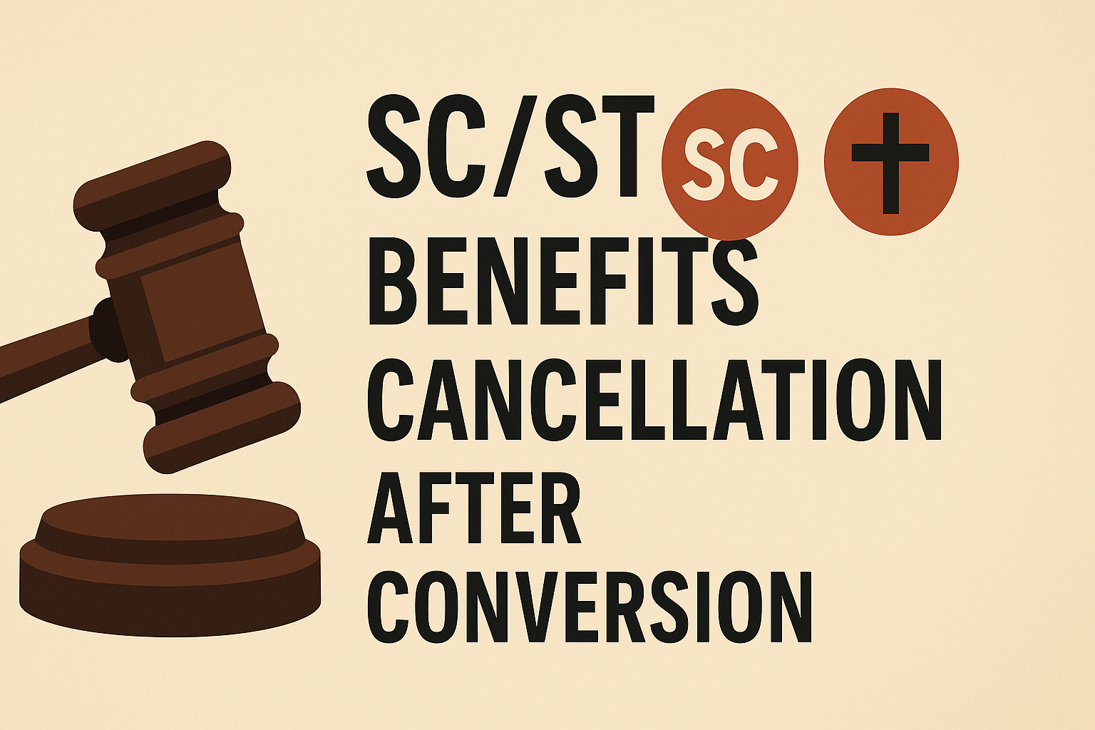Why SC/ST Benefits Get Cancelled After Religious Conversion — Legal History, Key Judgments and Practical Implications