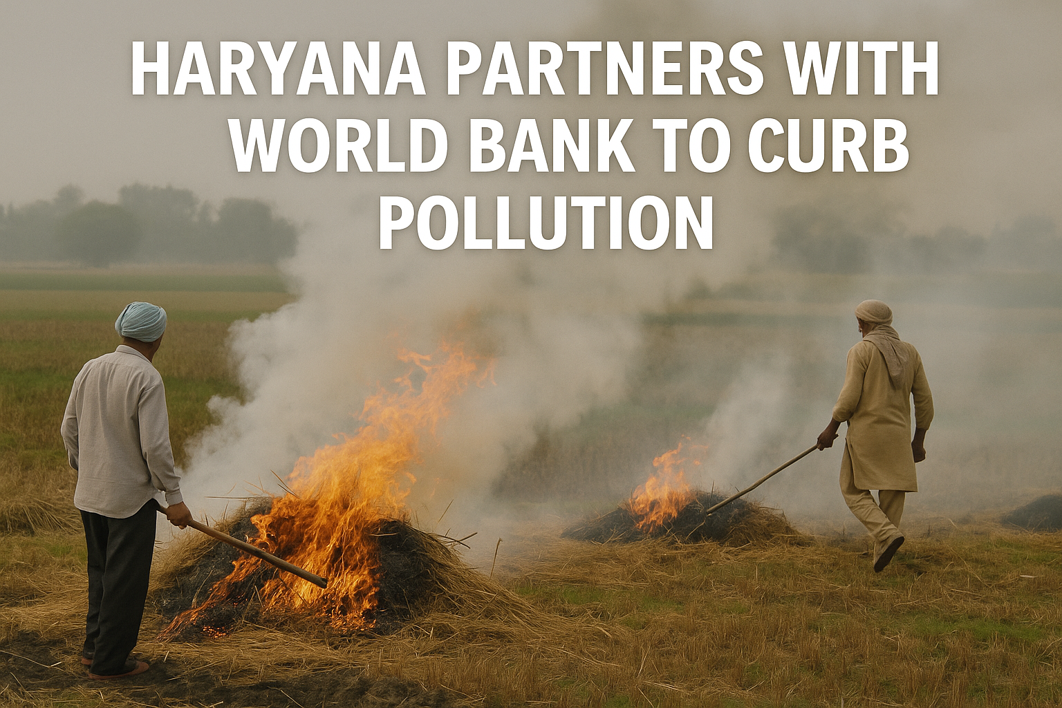 Haryana’s Clean Air Mission with World Bank: A Blueprint for Pollution-Free India