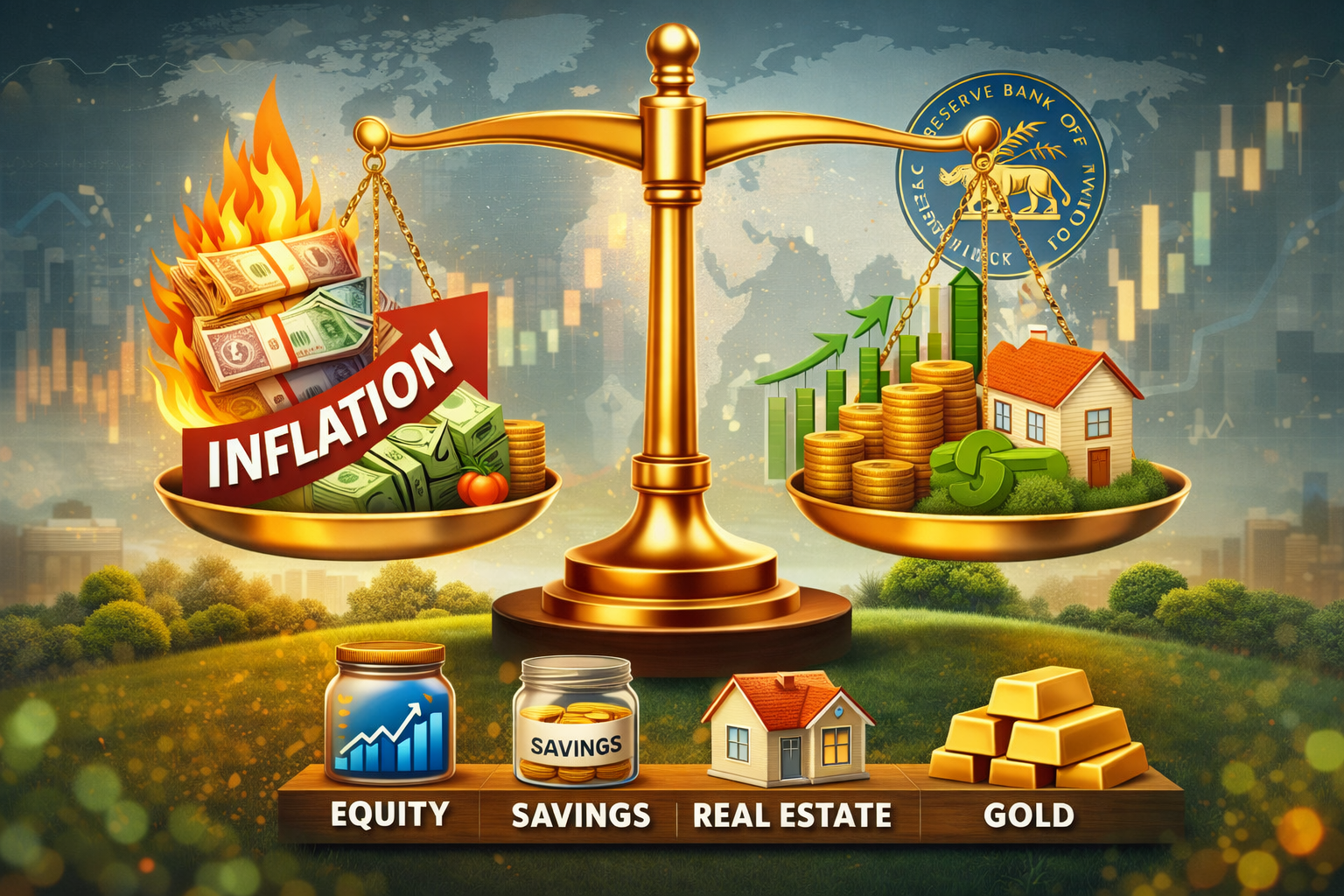 How High Inflation Is Changing Investment Strategies for Indian Families