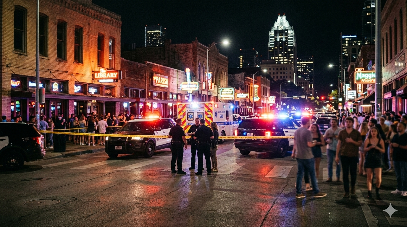 Austin Mass Shooting: 3 Dead & 17 Injured Near Buford’s Bar — A Tragic Night in Downtown Texas
