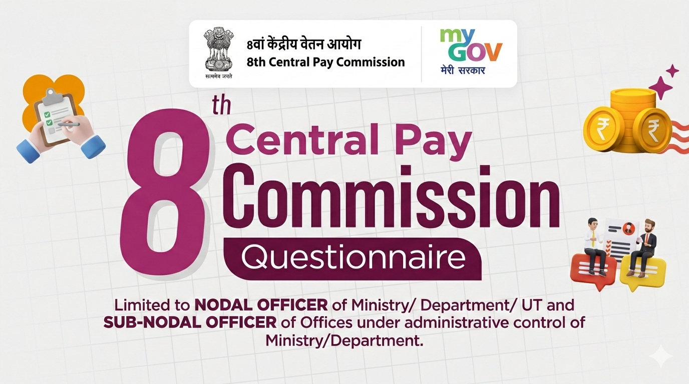 8th Central Pay Commission Survey 2026: Official MyGov Questionnaire & Key Details Explained